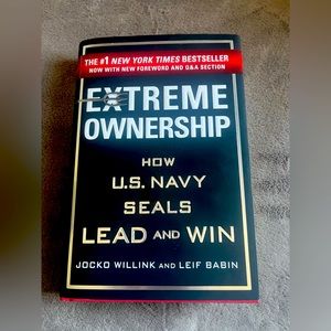 NEW — “Extreme Ownership” Hardcover book